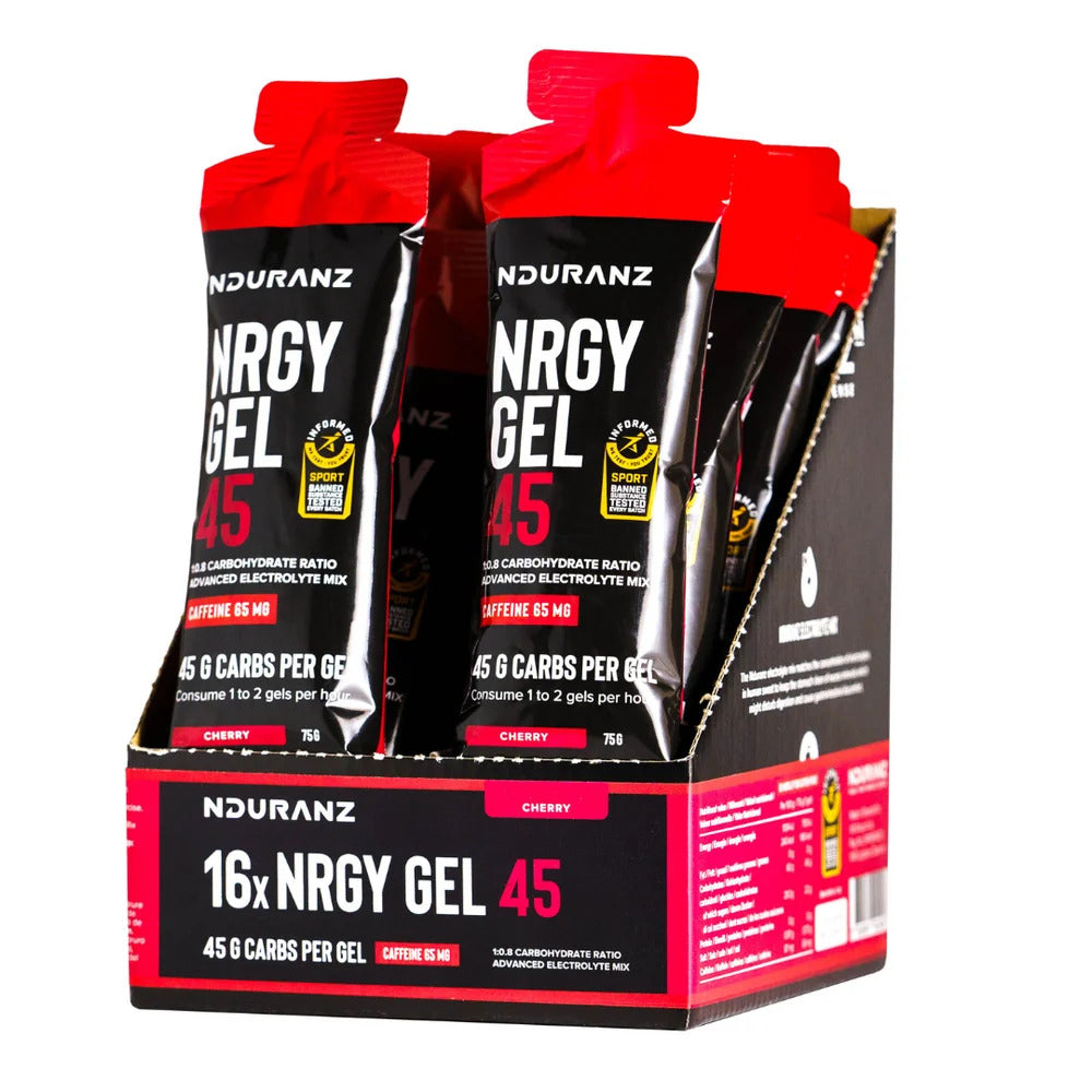 Nrgy Gel 45 with Caffeine - Box of 16